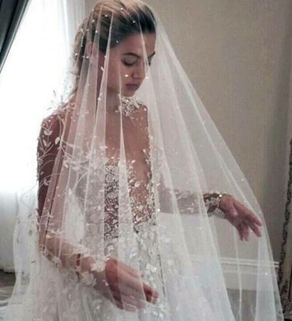 wedding dress, white dress and bride