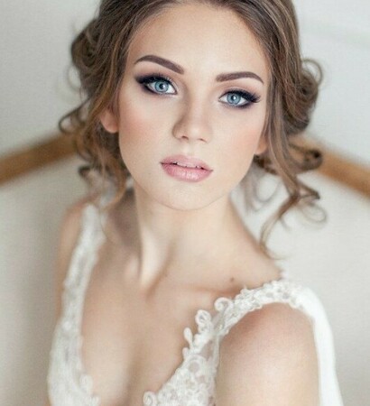 woman, make up and wedding make up