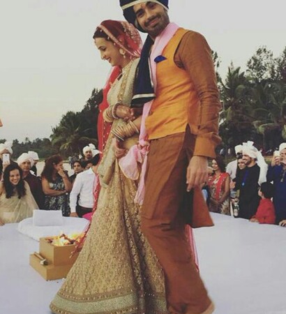 mohit sehgal, indian+wedding and sanaya irani