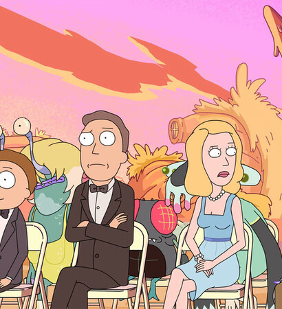 rick and morty and birdman's wedding