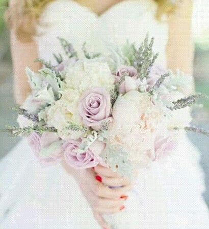 bridal, flovers and wedding dres