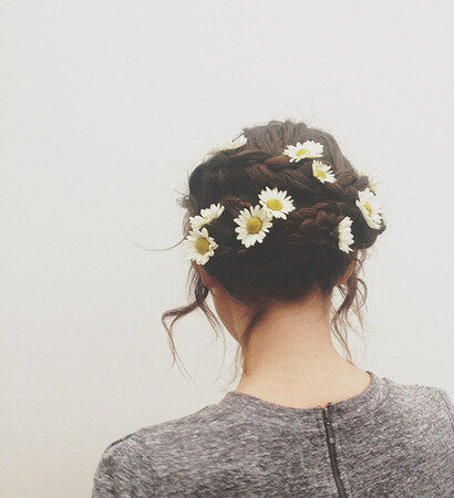 flowers, hair and hairgoals