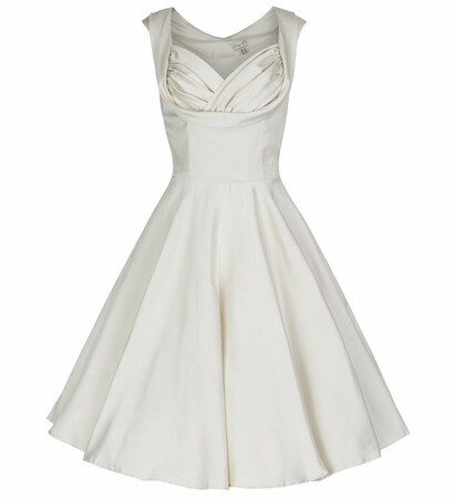 vintage, dress and ivory