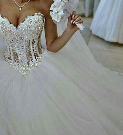 sparkle, dress and wedding dress