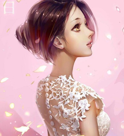 beauty, dress and fanart