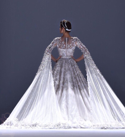 bride, tutorial and fashion