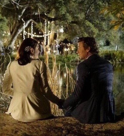 patrick jane, jisbon and kiss