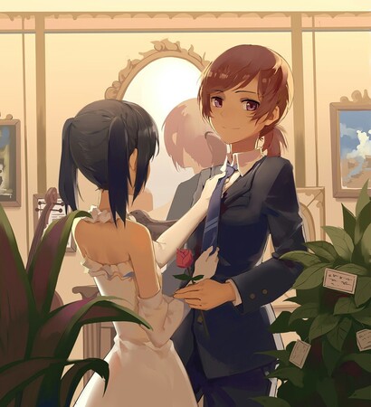 nicomaki, yuri and love live