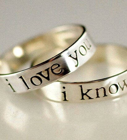 wedding bands, awww and cute