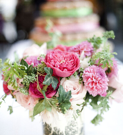 event, foliage and blooms