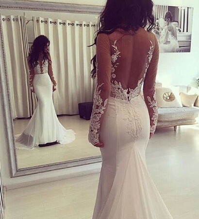 bride, back and hair
