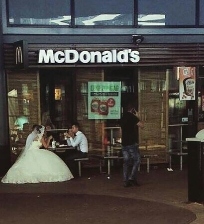mcdonals, hahah and love