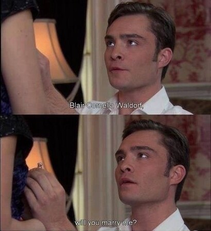 chuck bass, blair waldorf and blair