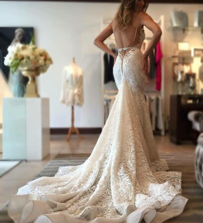 lace wedding dress, princess wedding dress and wedding dress