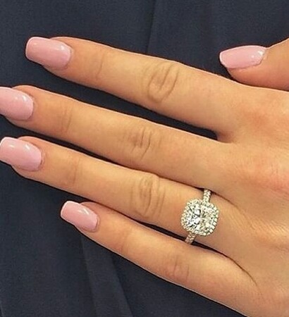 ring, happy and nails