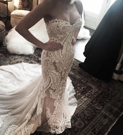 white, wedding dress and love