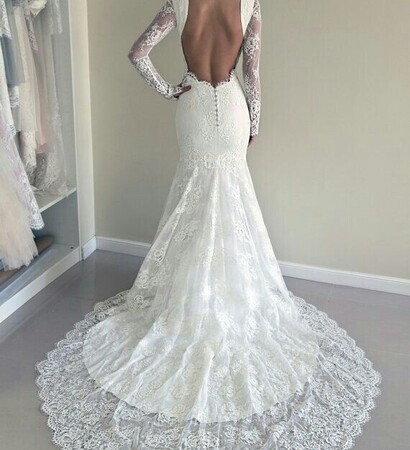elegant, wedding dress and lace