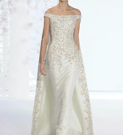 gown, wedding dress and catwalk