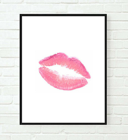 poster print, bedroom decor and romantic