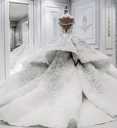 gown, dress and bride