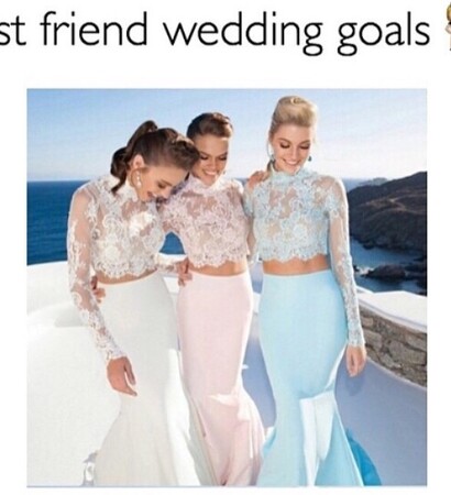 friendship, best friend and wedding goals