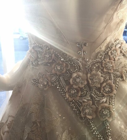 dress, novia and hermosovestido