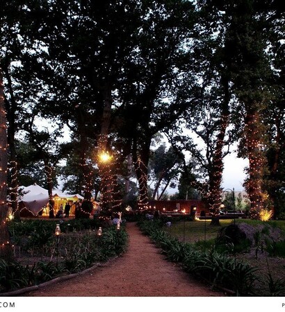 fairy lights, venue and fairytale