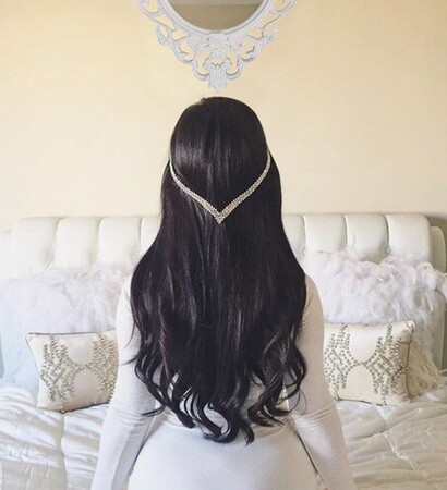 perfekt, black and long