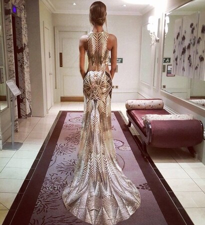 dress, amazing and Jourdan Dunn