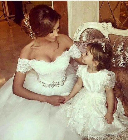 dress, baby and mam