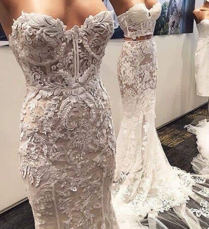 beautiful, beautiful wedding gown and bride