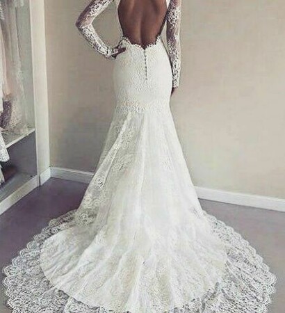 gorgeous, buttons and wedding dress