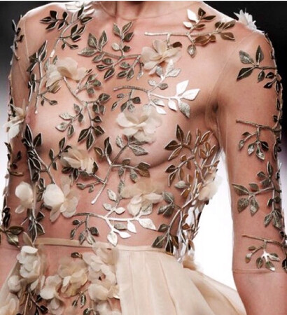 gold, nymphe and wedding dress