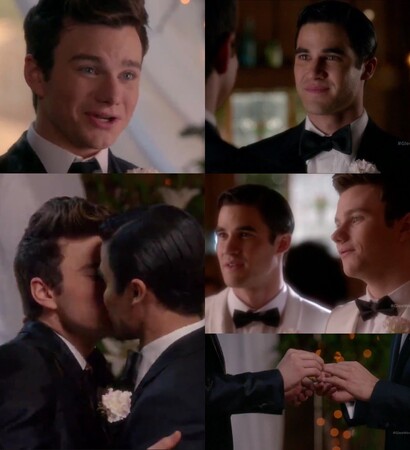 kurt, glee and blaine