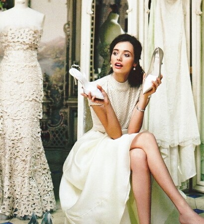 wedding. wedding dress, fitting and heels