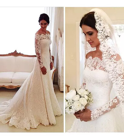 veil, breathtaking and lace
