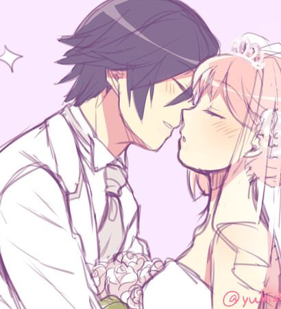 girl, anime and love