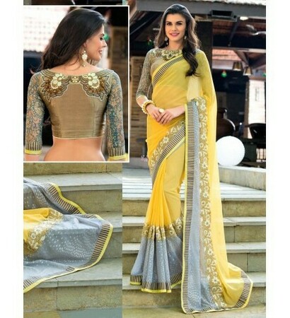 bollywood saree, women clothing and saree