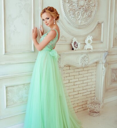 long hair, mint and pastel