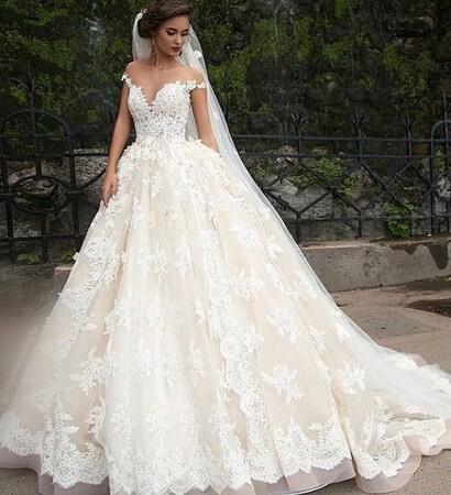 couple, dress and love