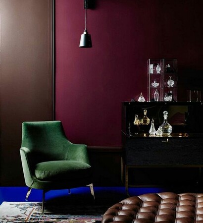 flowers, interior and red