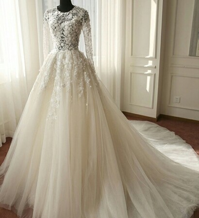 white dress, fashionable and wedding+