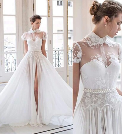white lace, girly and gorgeous