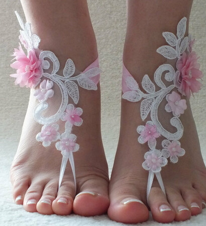 barefoot sandals, woman and etsy