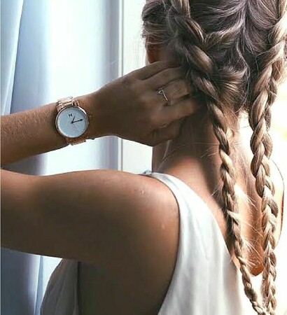 bun, style and hair