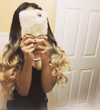 curls, blonde and princess dress
