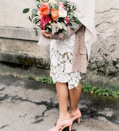 white, olive and orange