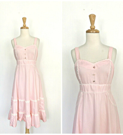 womens sundress, roguegirlvintage and dress small