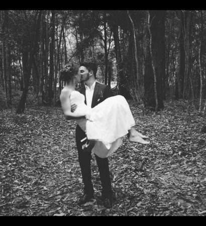forest, national park and boho wedding