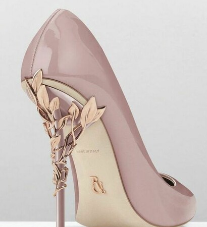 italy, heels and rose gold